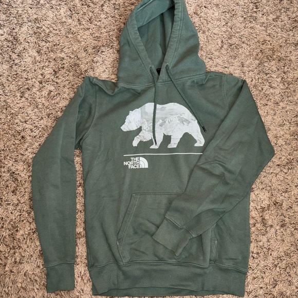 The North Face Other - The North Face Olive Bear Graphic Men's Hoodie